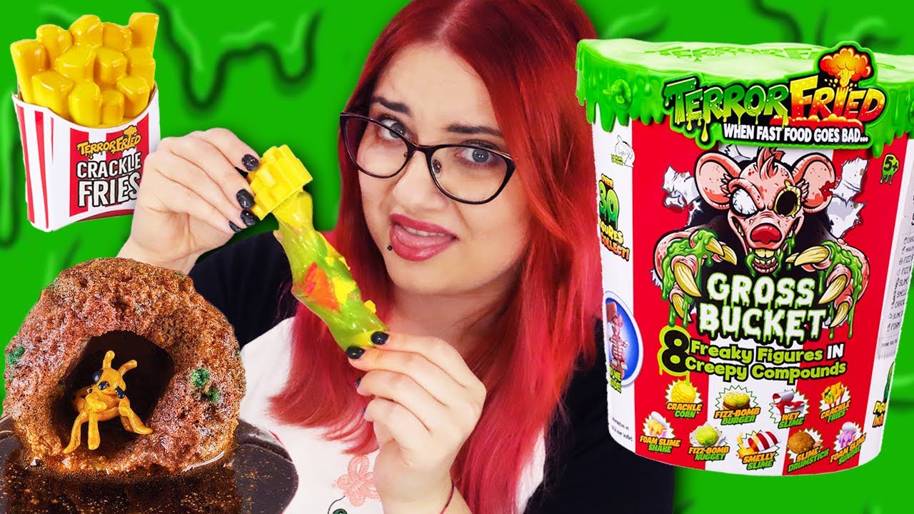 Obrzydliwy FASTFOOD ze SLIME 🍔🤮 Terror Fried FASTFOODZIAKI