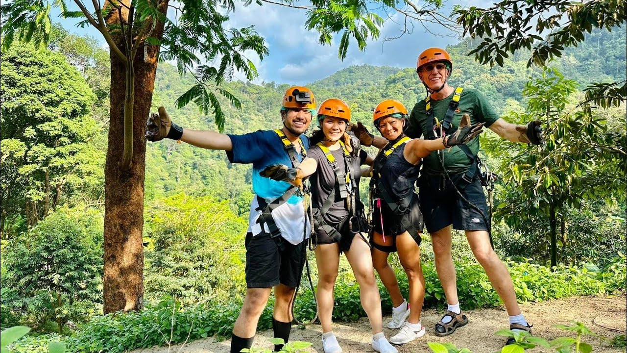 Tree Bridge Zipline | Koh Samui, Thailand