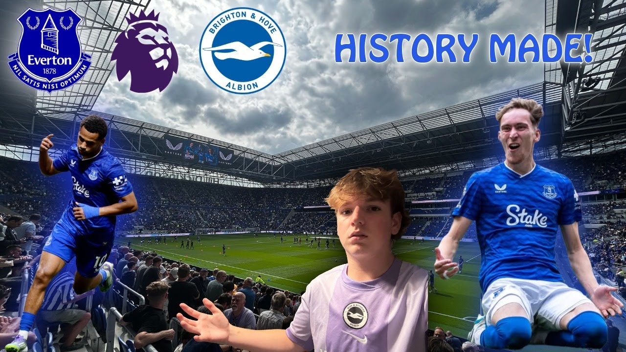 Awful Performance as history is made at Everton's brand new stadium! - Everton vs Brighton vlog.