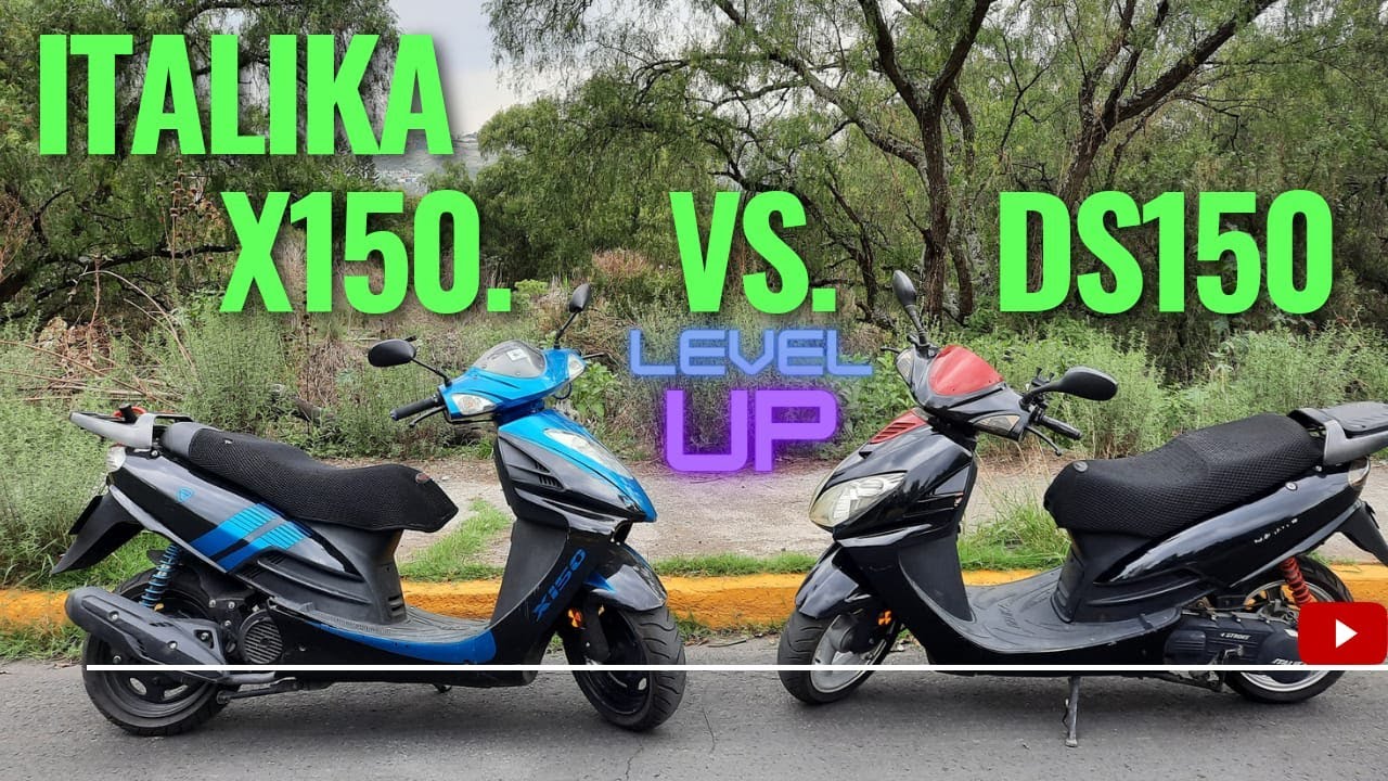 Comparativa motoneta italika x150 2021 vs italika ds 150 ¿cual es mejor?