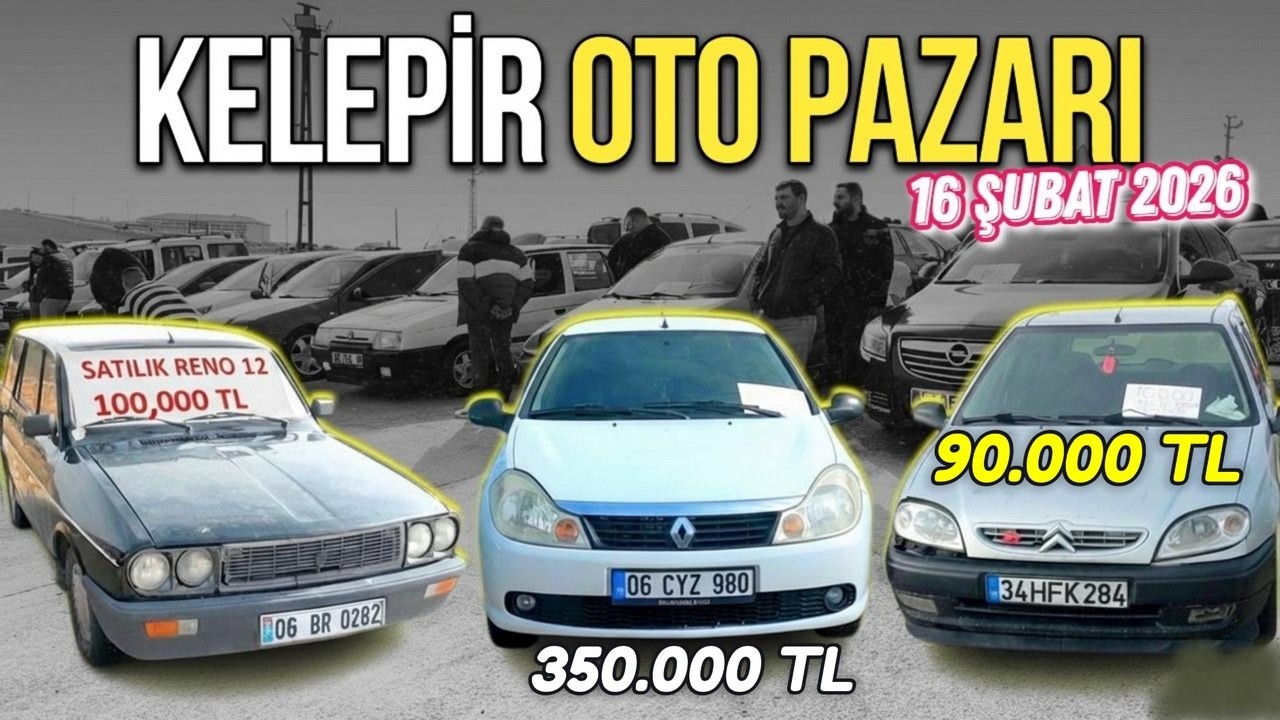 100.000 TL'YE RENO 12 | Kelepir Oto Pazarı Ucuz ve Uygun Fiyatlı 2. El Arabalar - Ankara Şubat 2026