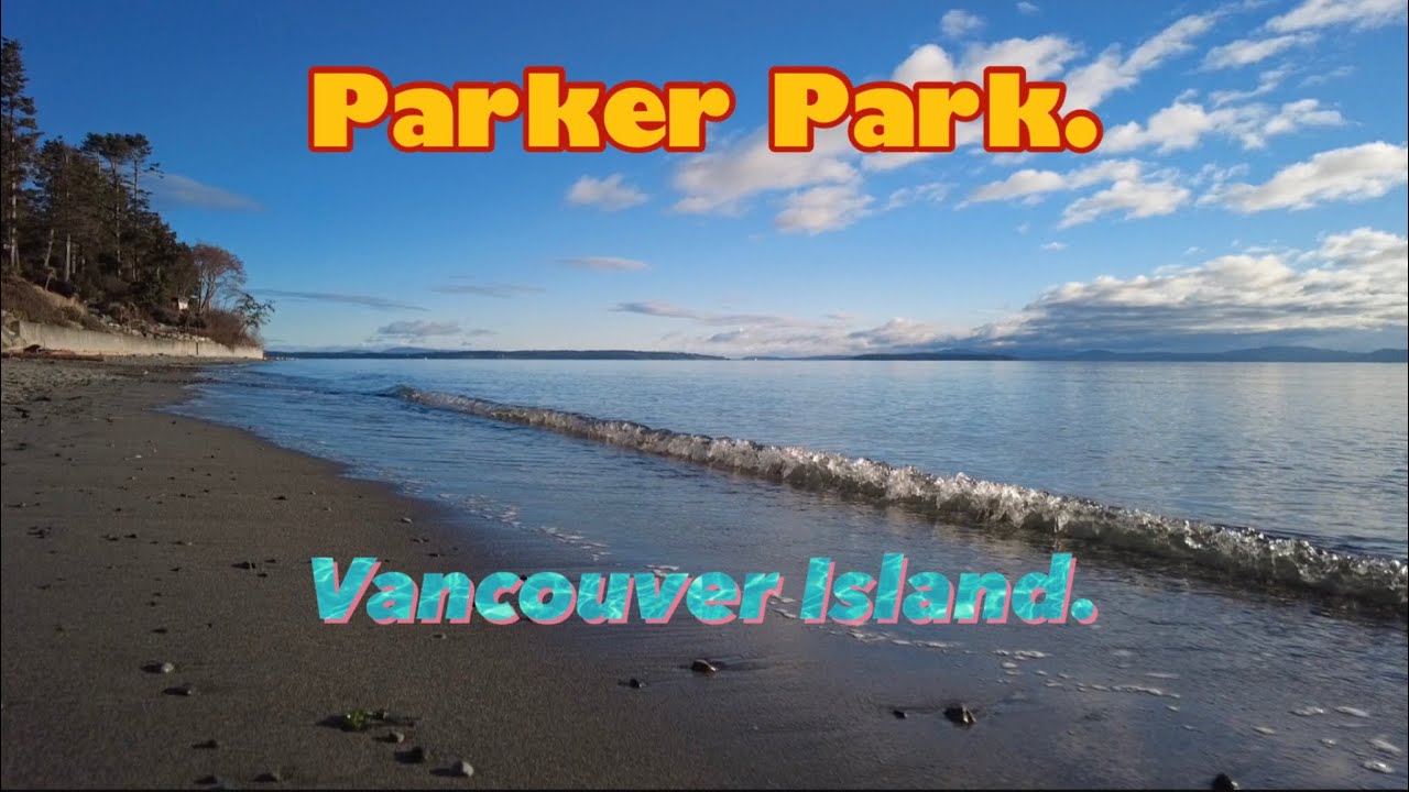 Walking with Bruce. Episode 425. A winter Beach walk to Parker Park on Vancouver Island.