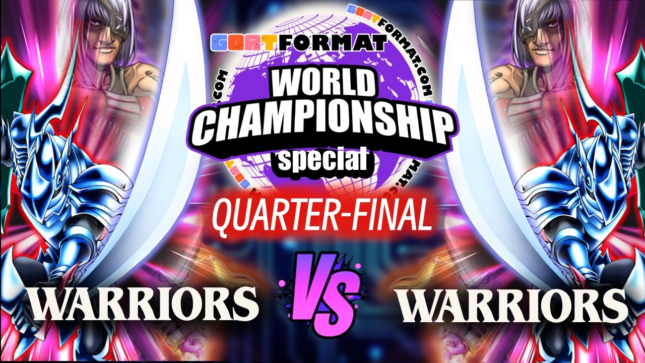 Pableozoic (Warrior) vs. Krebz619 (Warrior) | Goat Format Yugioh | Dueling Book | GFWC 25