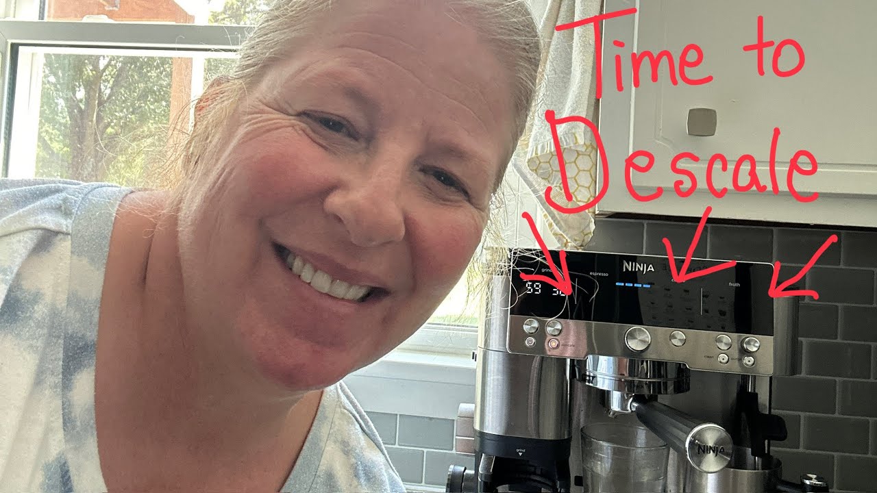 Learning my way through descaling my Ninja Luxe Premier Espresso Machine for the first time