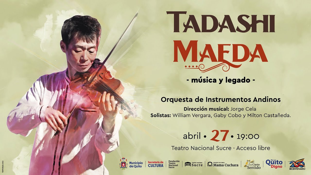 Tadashi Maeda, música y legado - Orquesta de Instrumentos Andinos