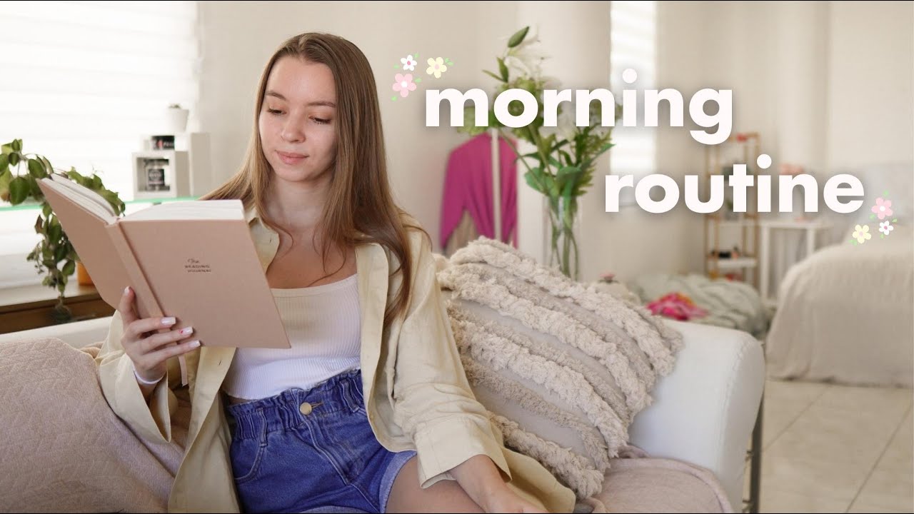 my productive morning routine 2022 ♡ skincare, coffee, to do list +