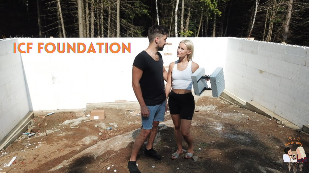 Money Pit aka ICF slab foundation on bedrock | Building a CABIN in the WOODS