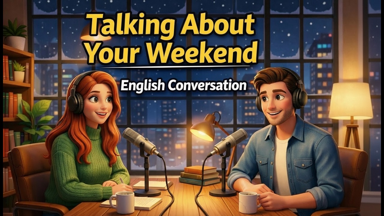 How to Talk About Your Weekend in English | Daily English Practice for Beginners