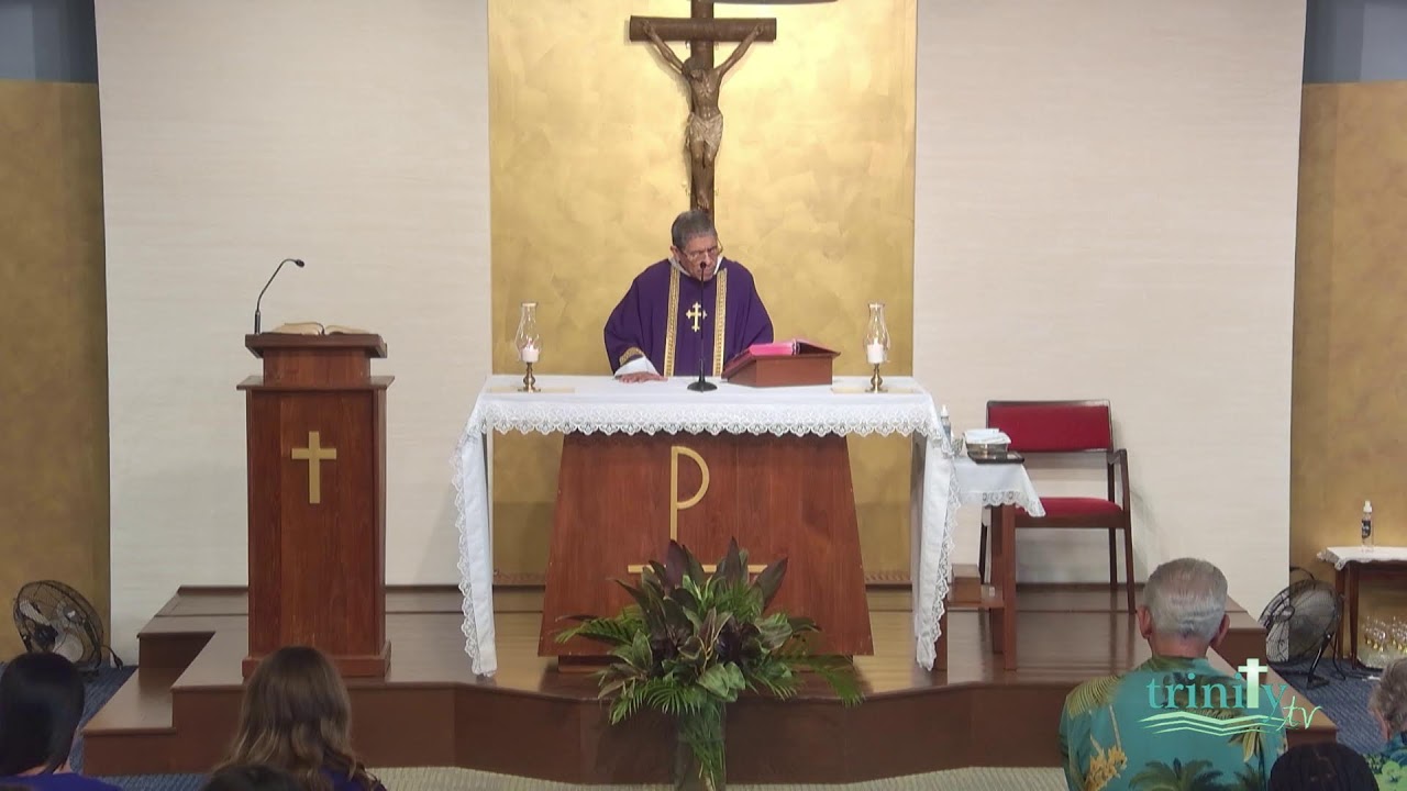 Holy Mass -Third Week of Lent - Thursday 12th March 2026.