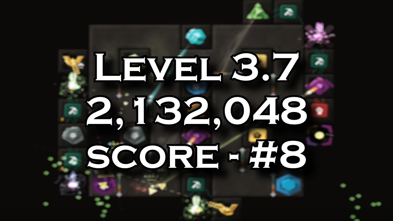[Infinitode 2] Level 3.7, 2 132 048 score (top 8, normal mode)