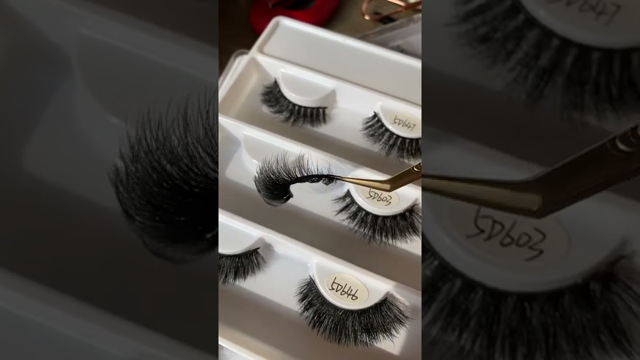 vegan 3d wispy faux mink eyelash lash 5D603︱Bamylash︱professional false eyelash vendor