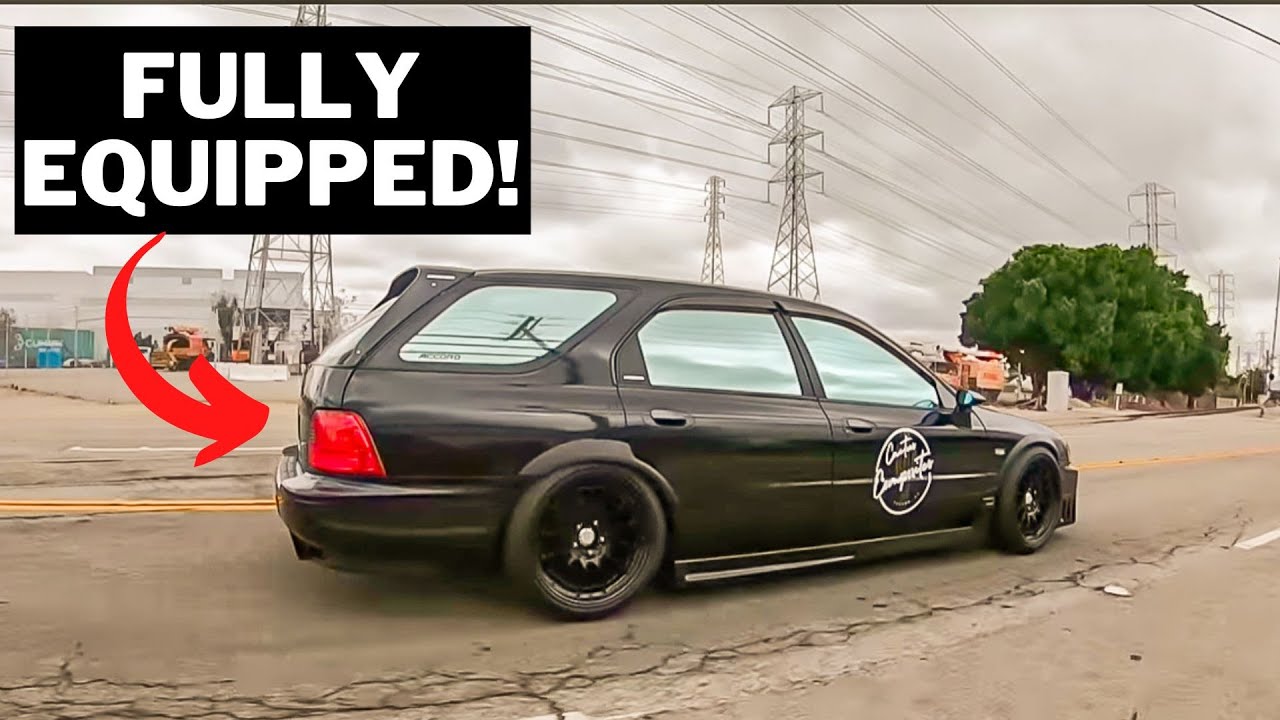 РЕДКИЙ Honda Accord Station Wagon 1994 года: динамичный универсал!