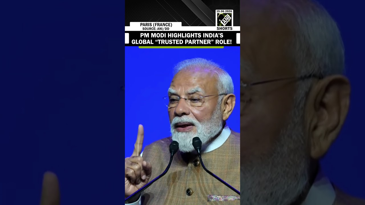 PM Modi says India emerging as trusted partner as nations seek stability and long term cooperation!!