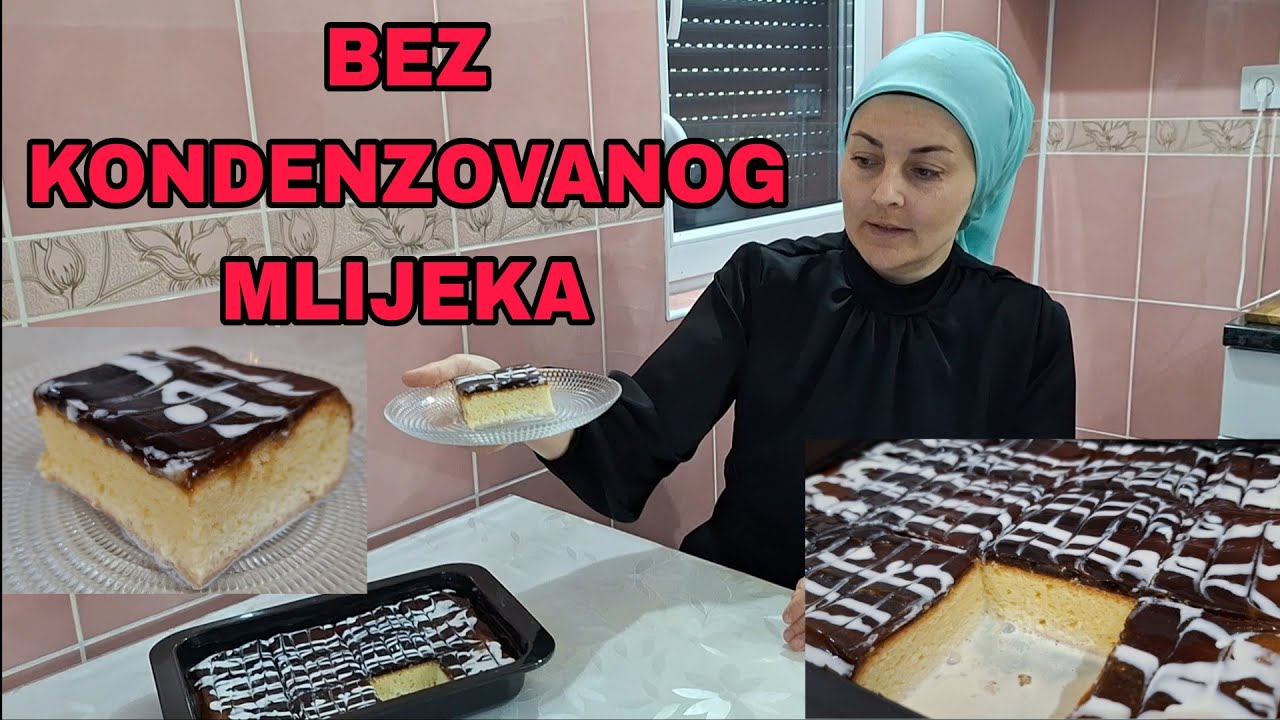 💥TRILEĆE💥bez kondenzovanog mlijeka❗️najsočniji kolač na svijetu❗️💯👌