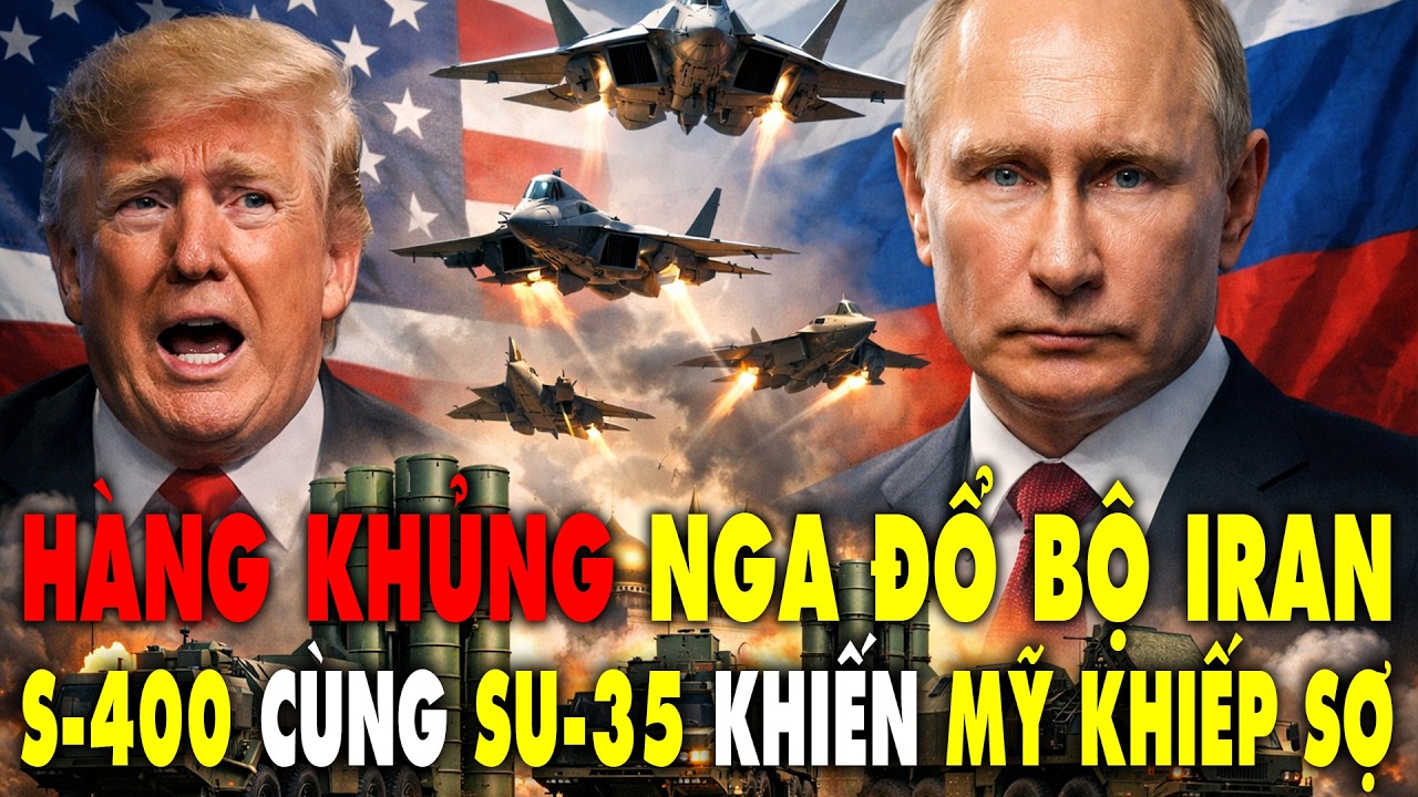 Nga mang si&ecirc;u vũ kh&iacute; tham chiến gi&uacute;p đồng minh Iran, Putin bắt Mỹ Israel quỵ gối xin h&agrave;ng