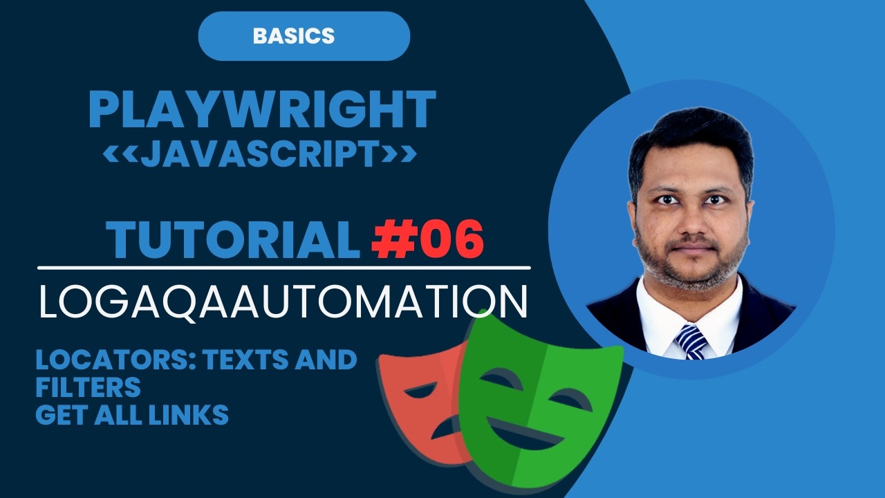 Playwright # 06 - Identify Elements by Text in Playwright | getByText, XPath, hasText & Filters