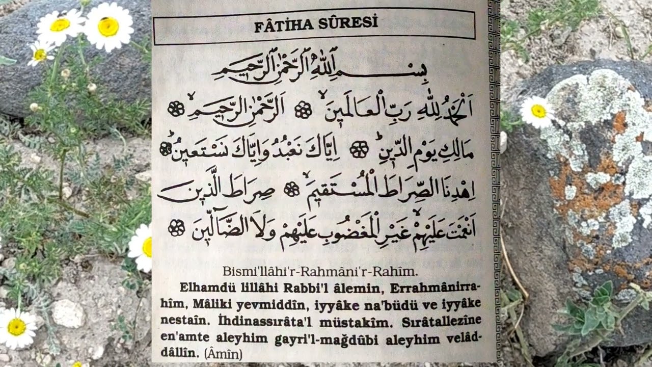 Fatiha Suresi 