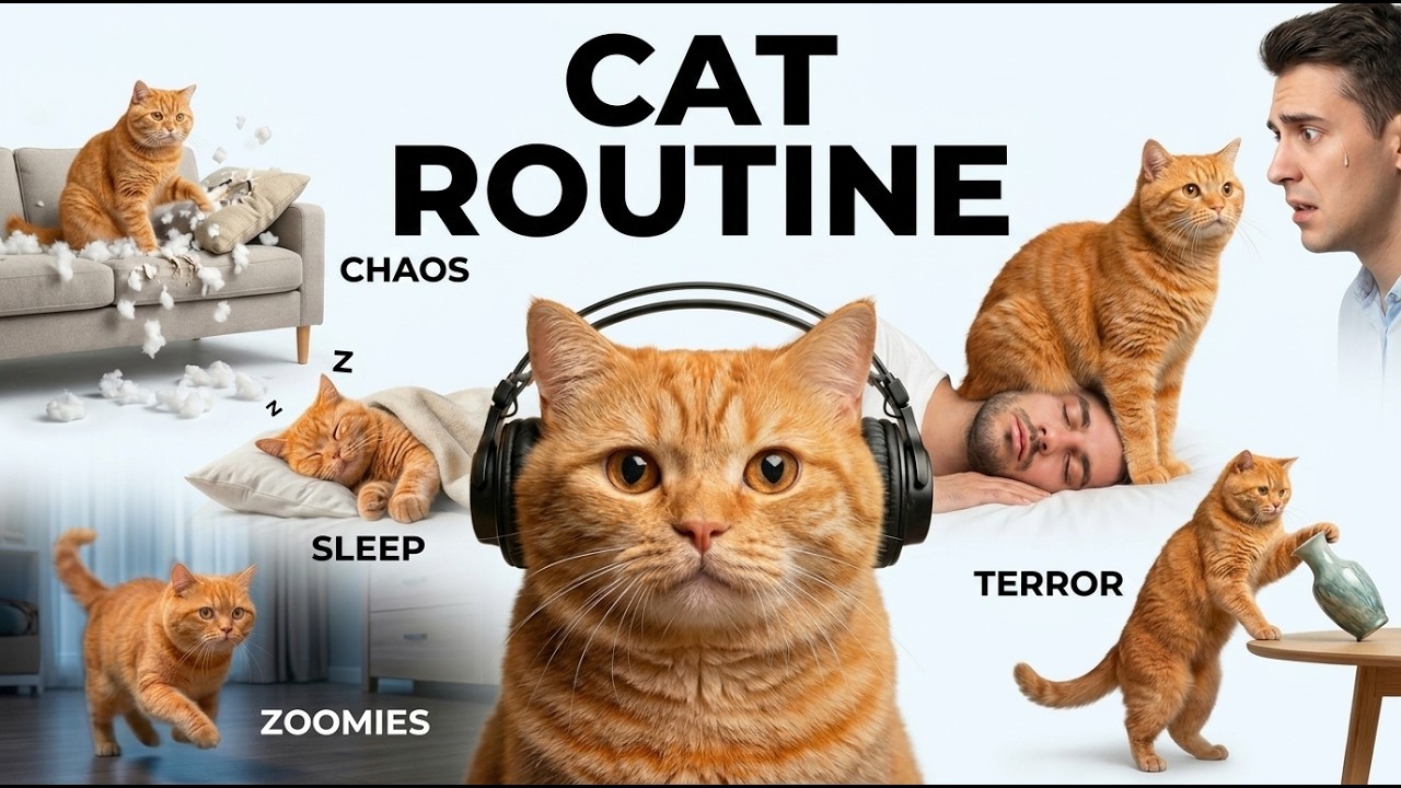 Cat Podcast | What Cats REALLY Do ALL DAY