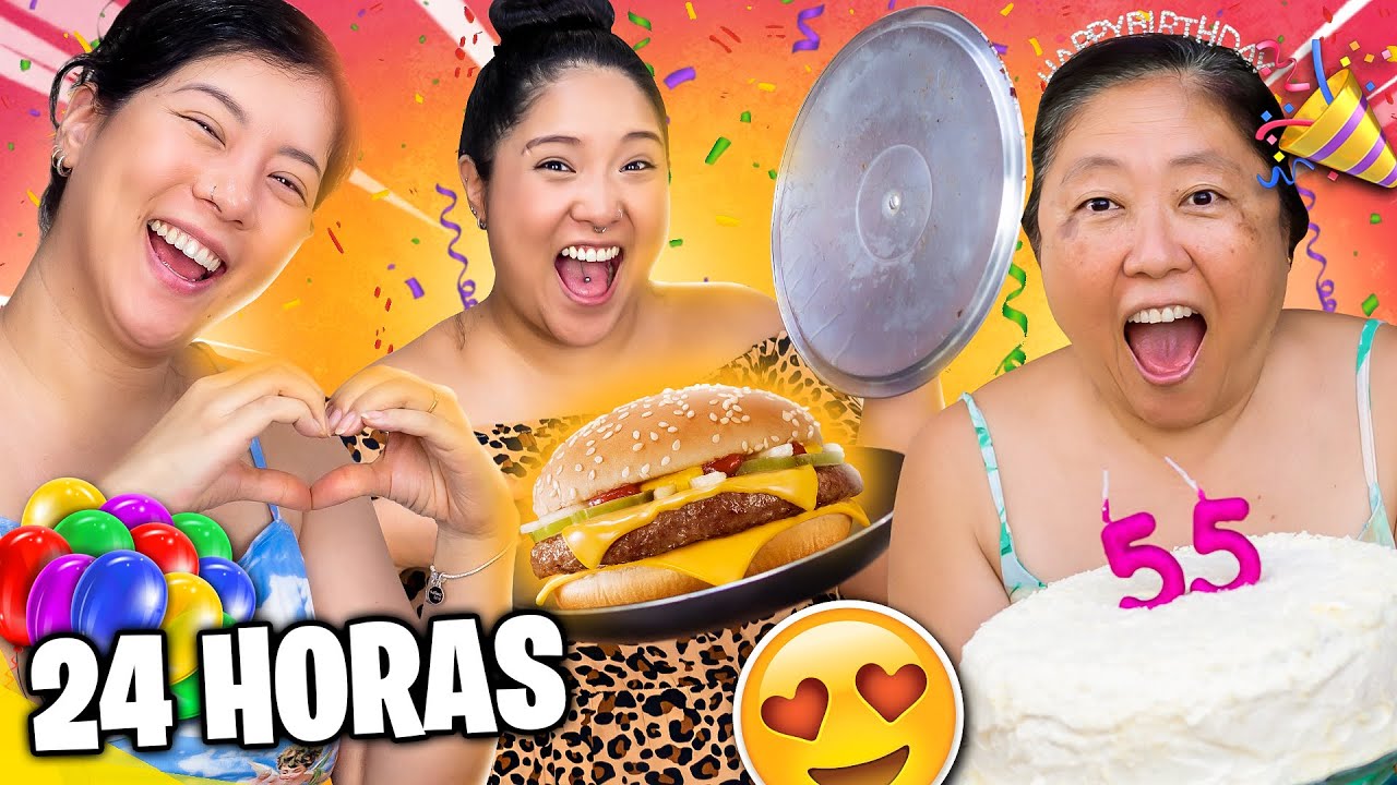 24 Horas Comemorando O Aniversário Da Nossa Mãe!