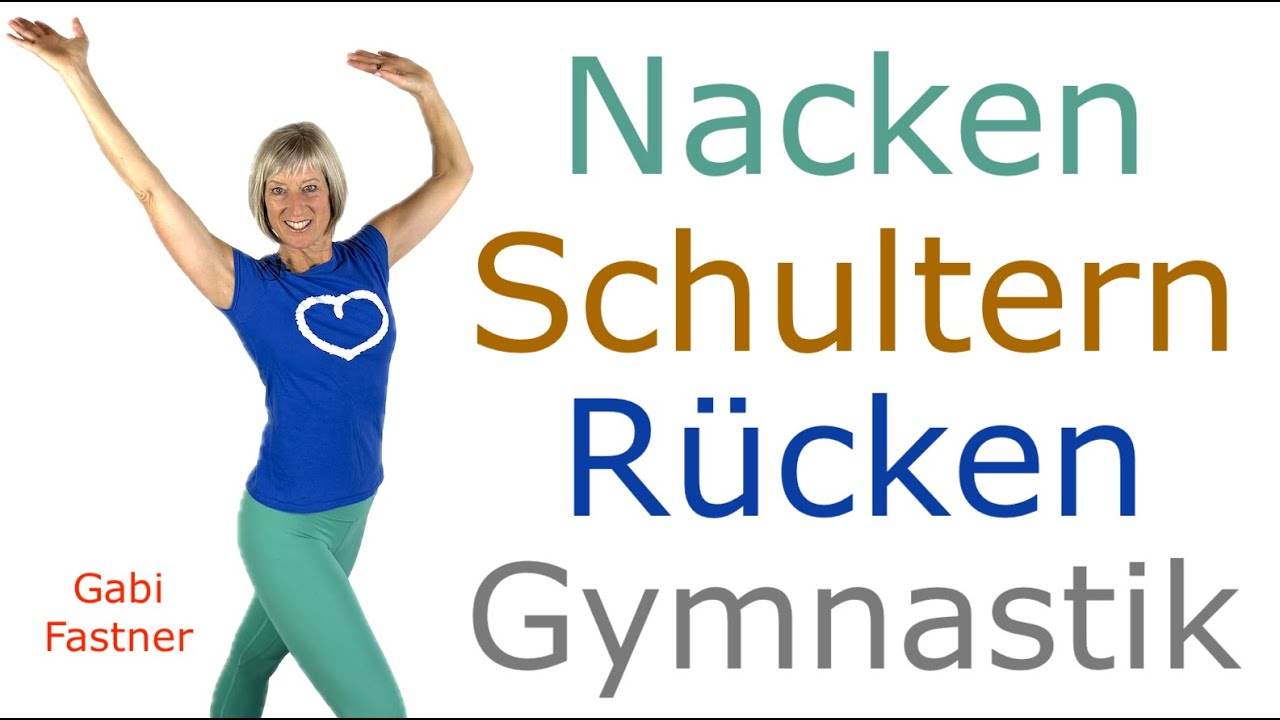 🍡21 min. Nacken, Schultern und Rücken | beweglich, stabil, schmerzfrei | ohne Geräte im Stehen