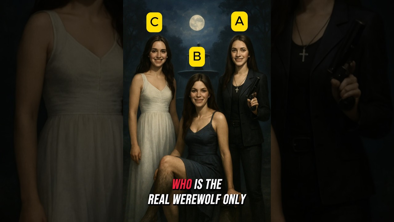 WHO IS THE WEREWOLF ? #quiz #detective #braingames #quiztime