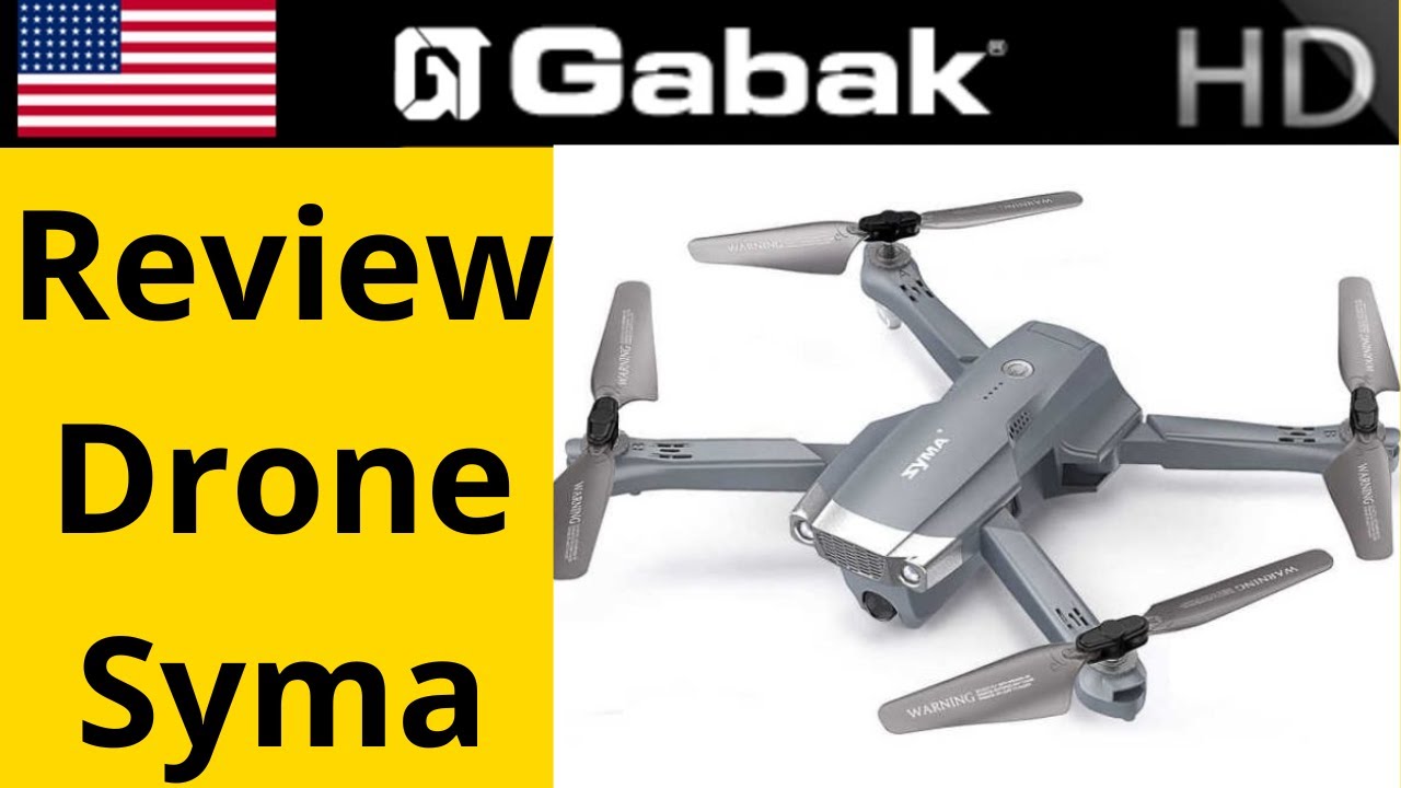 Drone SYMA X500 4K  compacto y económico - GabakTech
