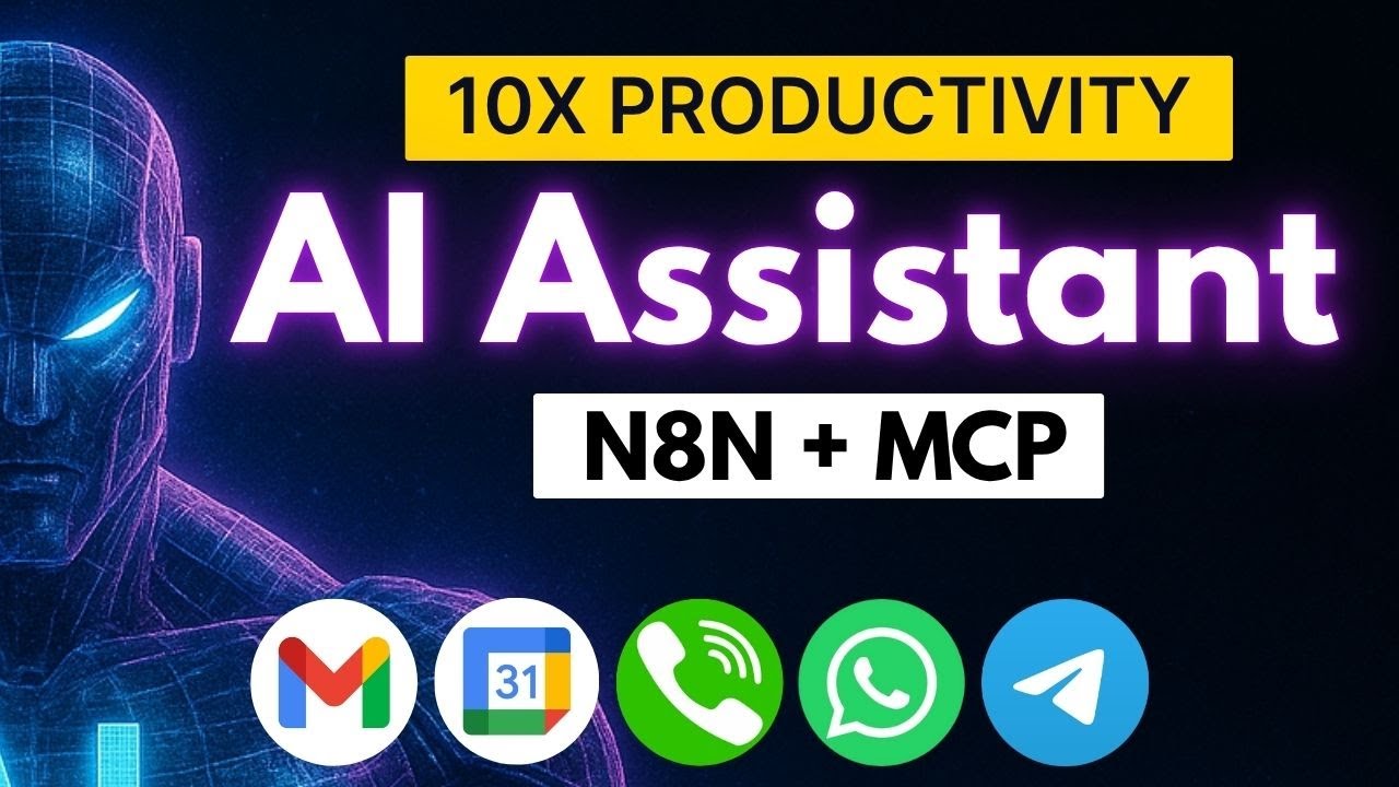 This Multi-Agent AI Assistant will manage everything | N8N + MCP + ElevenLabs | WhatsApp + Telegram