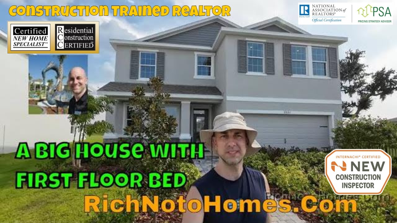 Farm at Varrea Homes for Sale in Plant City FL. DR Horton Coral Model Tour. NEW Construction Realtor