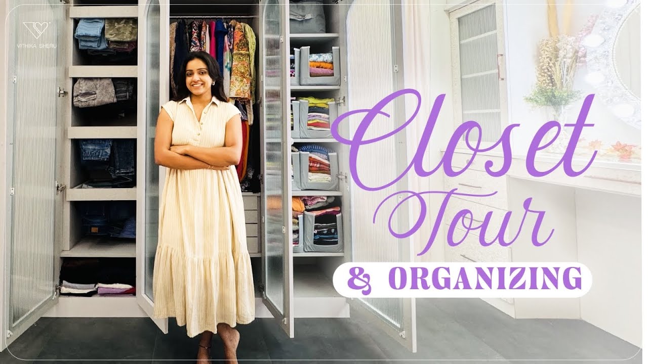 Wardrobe Organization | closet tour | DIY |  Home Makeover | Vithika Sheru | EP - 184