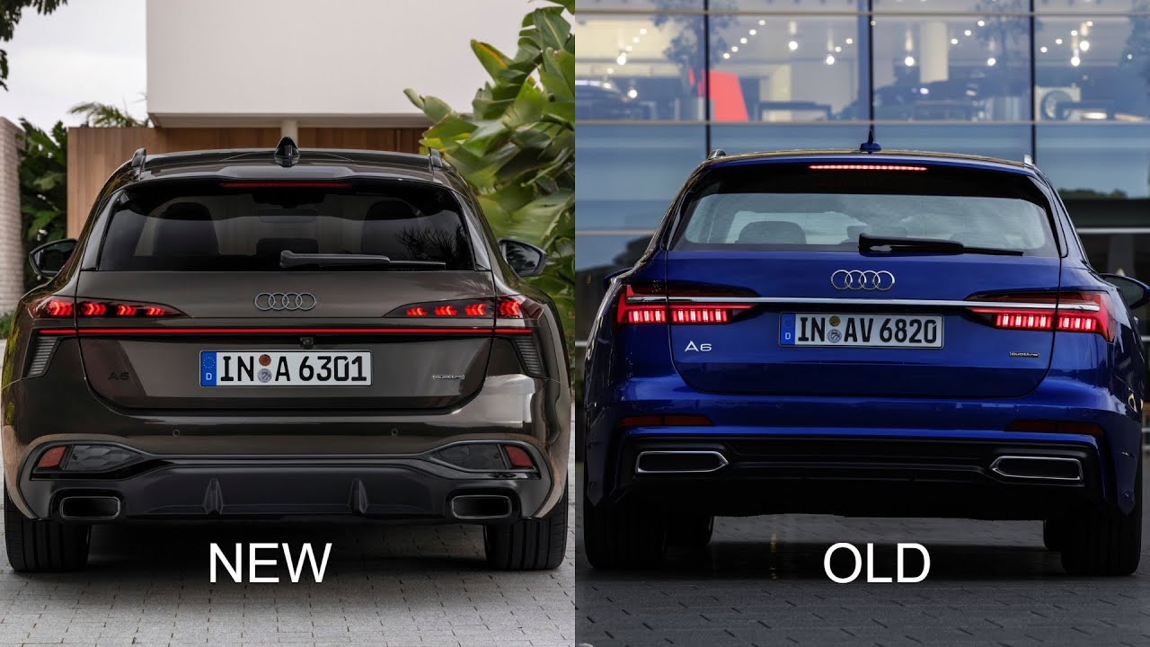 Audi A6 Avant NEW vs OLD &ndash; 2026 Audi A6 C9 vs A6 C8