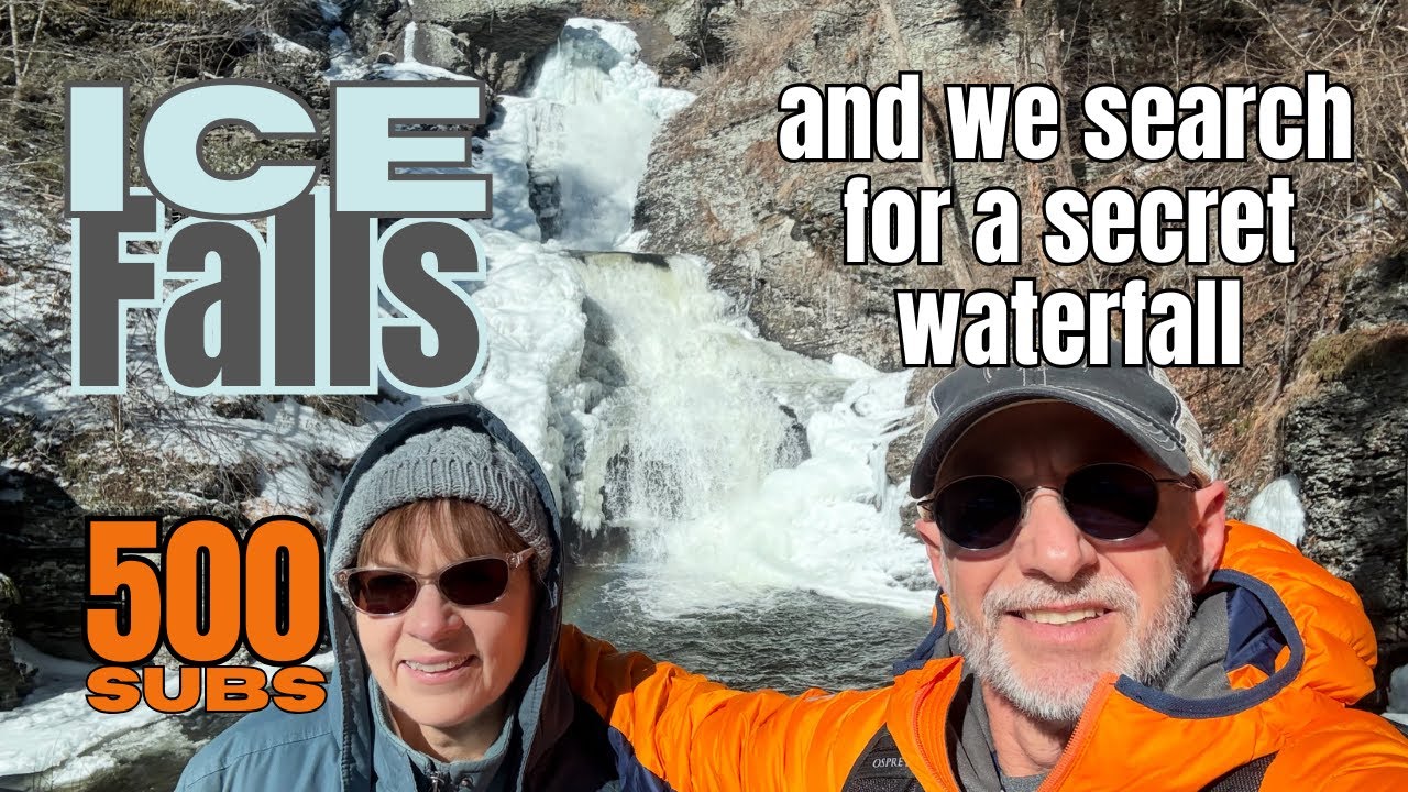 Icy Hike to Raymondskill Falls and a Secret Waterfall Too!