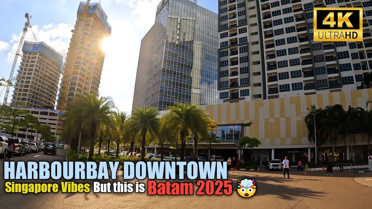INI BATAM 🤯???, Suasana Joging Pagi Di Batam 2025 Rasa Singapura (Harbourbay Downtown)