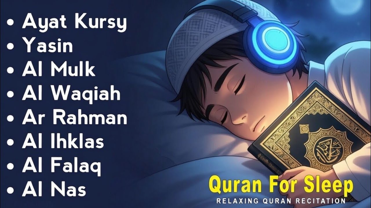 Surah Yasin, Rahman, Waqiyah and Surah Mulk.