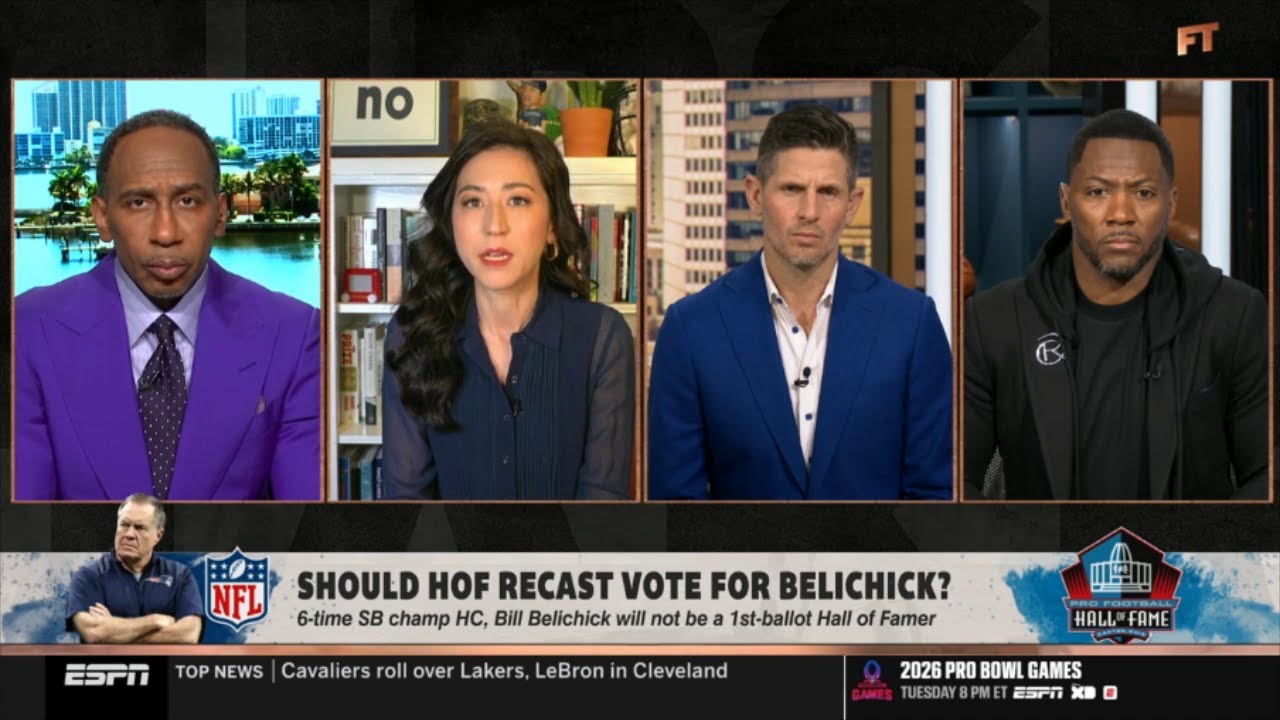 FIRST TAKE | If Belichick isn't first ballot, just shut the Hall of Fame down - Stephen A. weighs in