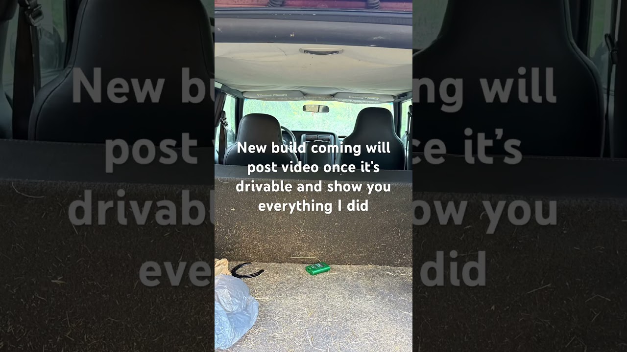 New build 2001 jeep Cherokee