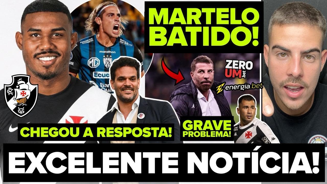CONFIRMADO! VASCO JÁ TEM ACORDO COM CUIABANO E SPINELLI! MARTELO BATIDO! PATROCINADOR MASTER! E+