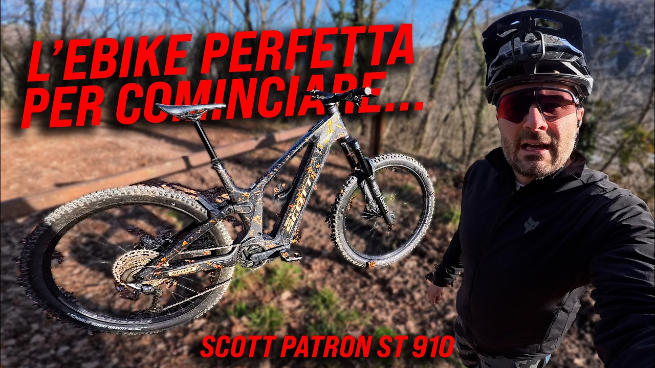 L'EBIKE PERFETTA PER COMINCIARE....SCOTT PATRON ST 910