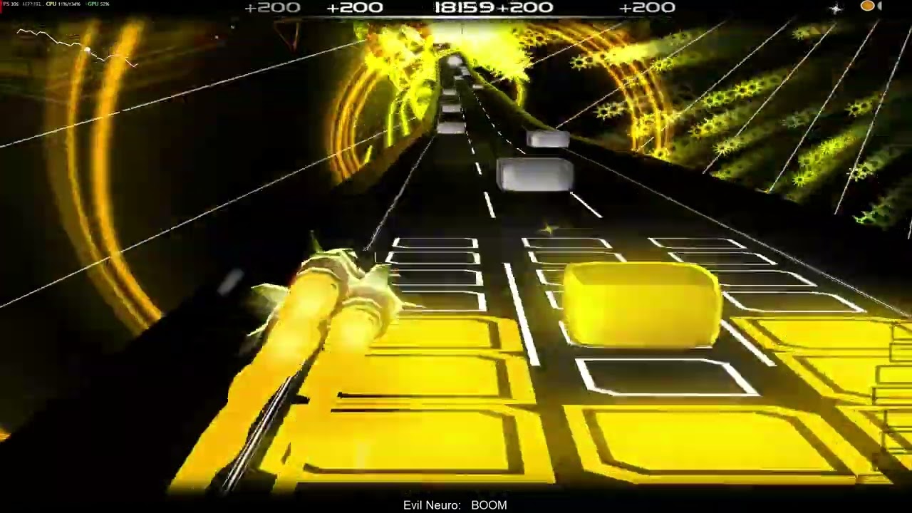 Evil Neuro - BOOM [Audiosurf]
