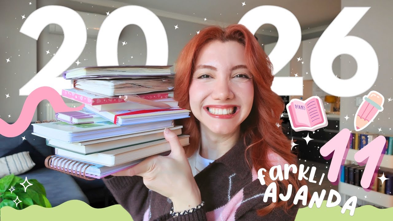 2026 Ajanda Önerileri | 11 Farklı Ajanda İnceliyoruz!