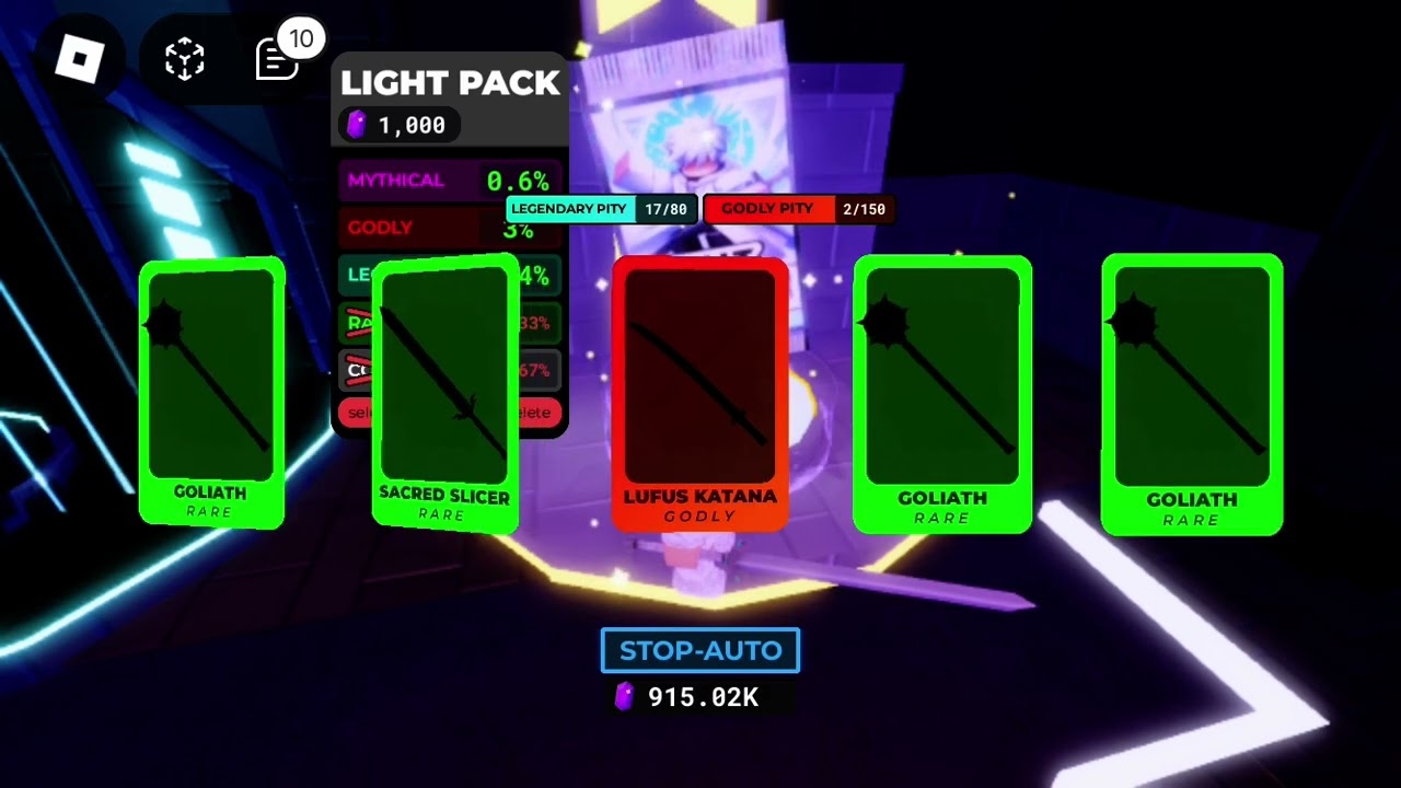 Death ball pack opening