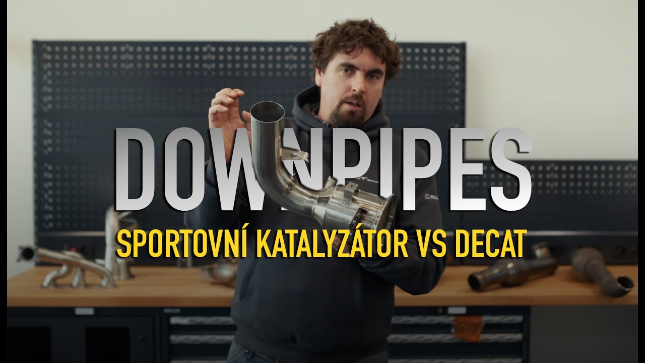 Downpipes - sportovní katalyzátory / decat / homologace