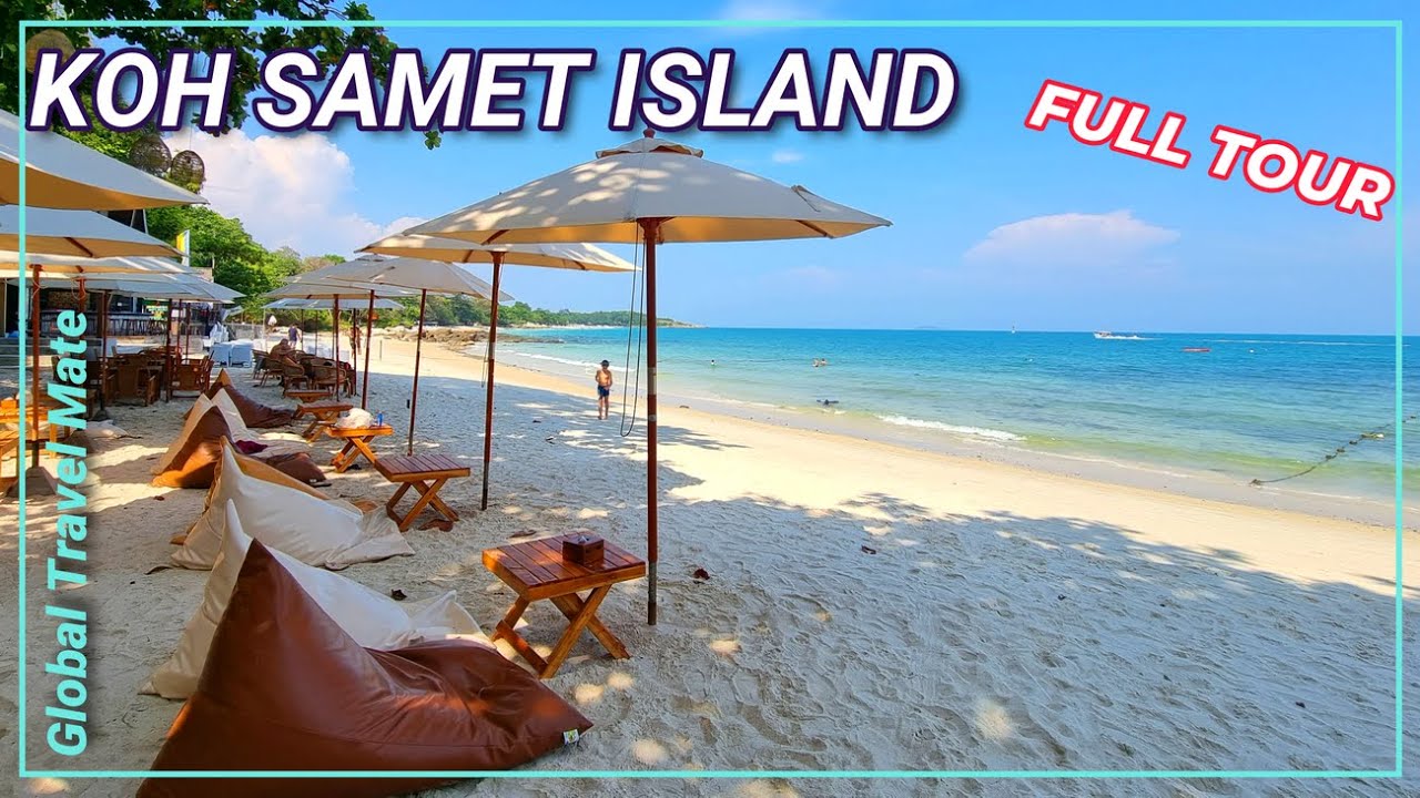 KOH SAMET Island Amazing Tropical Paradise Beaches 🇹🇭 Thailand 4K