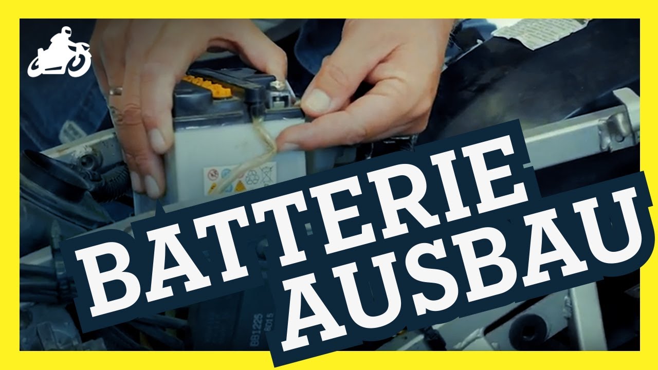 Batterie-Ausbau - So geht`s richtig