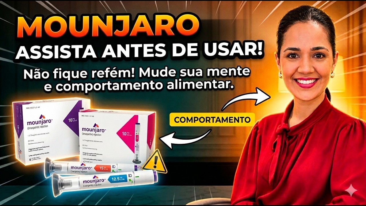 Por que o Mounjaro sozinho não sustenta o emagrecimento?