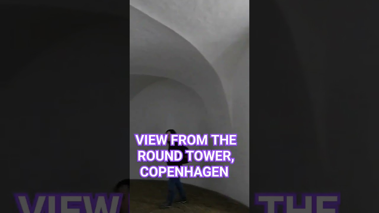 ALLURING VIEW FROM THE ROUND TOWER IN COPENHAGEN, DENMARK 🇩🇰🇩🇰🇩🇰!!! ☺️☺️☺️ #copenhagen #shorts