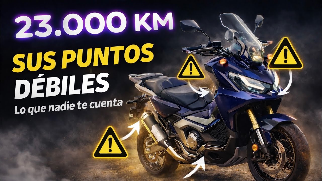 ¿QUE hay que MEJORAR de la HONDA X-ADV⁉️¡Mi opinión después de 23000 kms!✍️