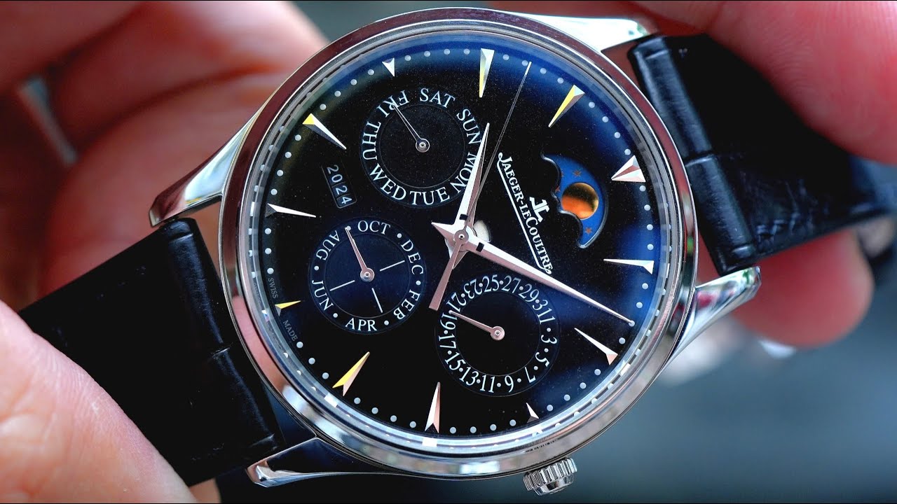 [Hiếm Gặp] Jaeger le Coultre Master Ultra Thin Perpetual Calendar 39mm Q1308470 | Hotline 0982298881
