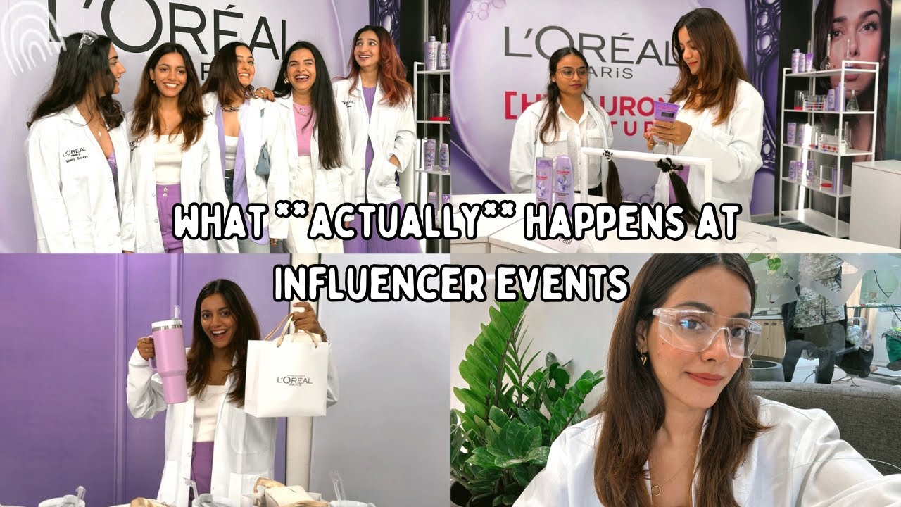 A day at L’Oréal Paris Research & Innovation centre | what actually happens at an influencer event