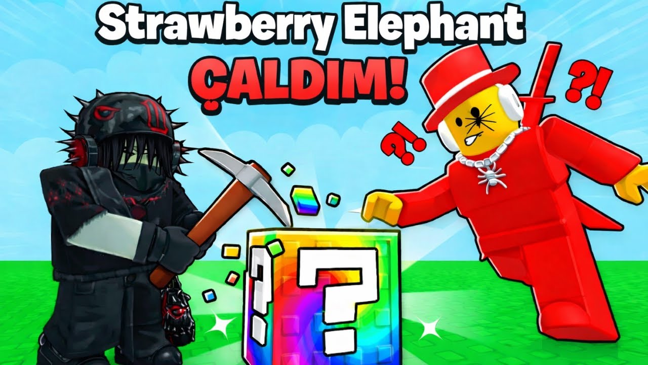 STRAWBERRY ELEPHANT ÇALDIM! (Abooo...)