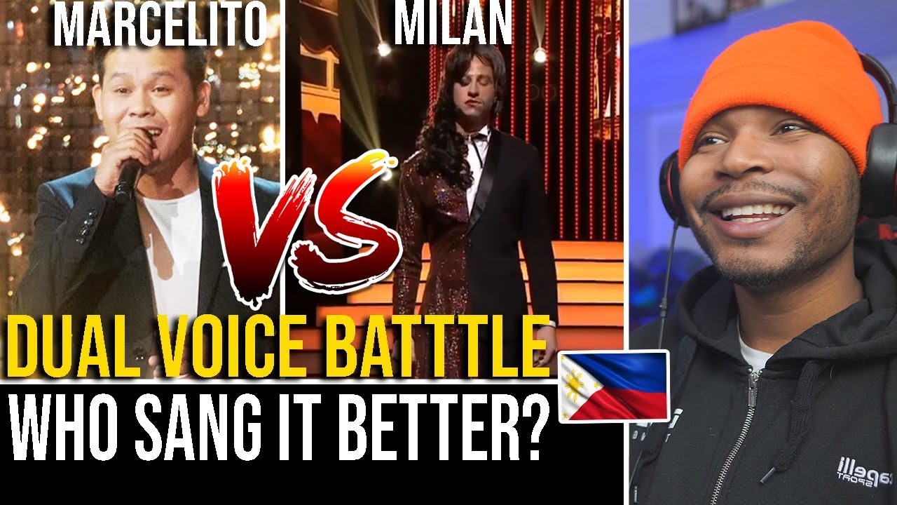 SHOCKING! Marcelito Pomoy vs Milan Peroutka Time to say Goodbye dual voices | #AGT